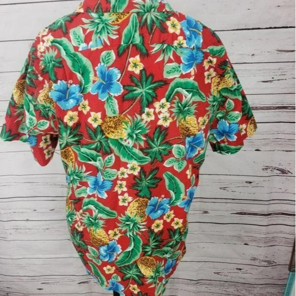 RjC vtg made in Hawaii Button Up XL shirt - Picture 2 of 10